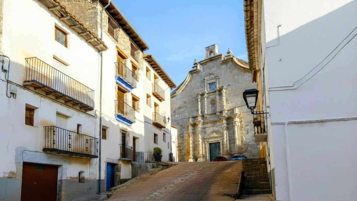 Calles de Ares del Maestrat.