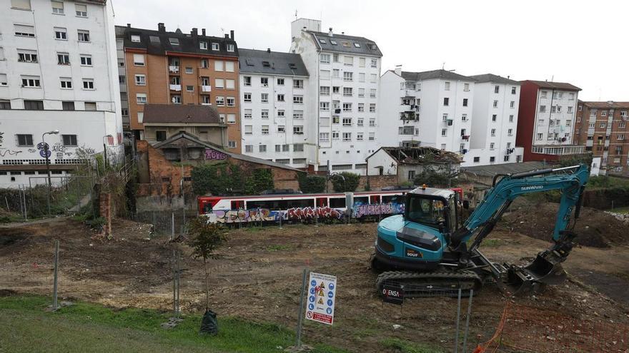Oviedo arranca las obras para sustituir el «puentín» de La Argañosa por una nueva pasarela