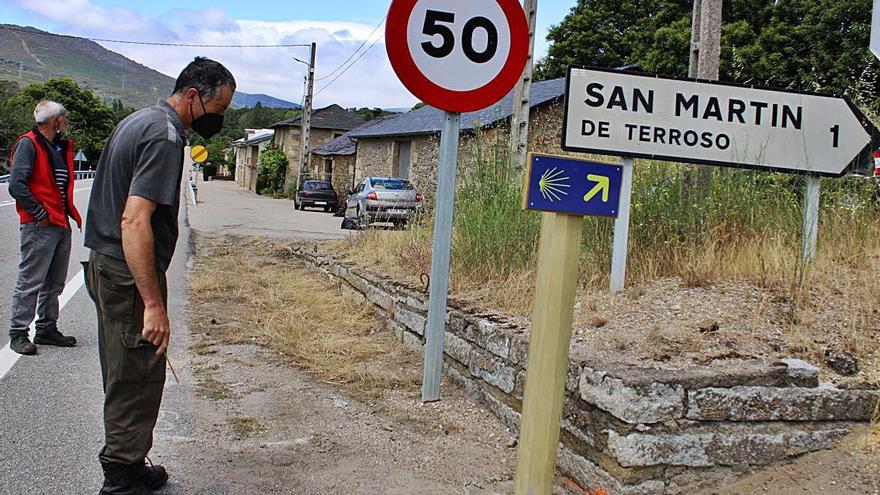 Fomento instala nuevas señales luminosas en el Camino de Santiago