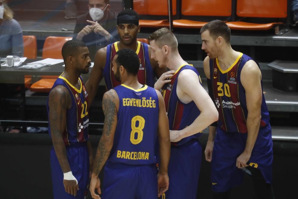 Partido de Euroleague Valencia Basket - FC Barcelona