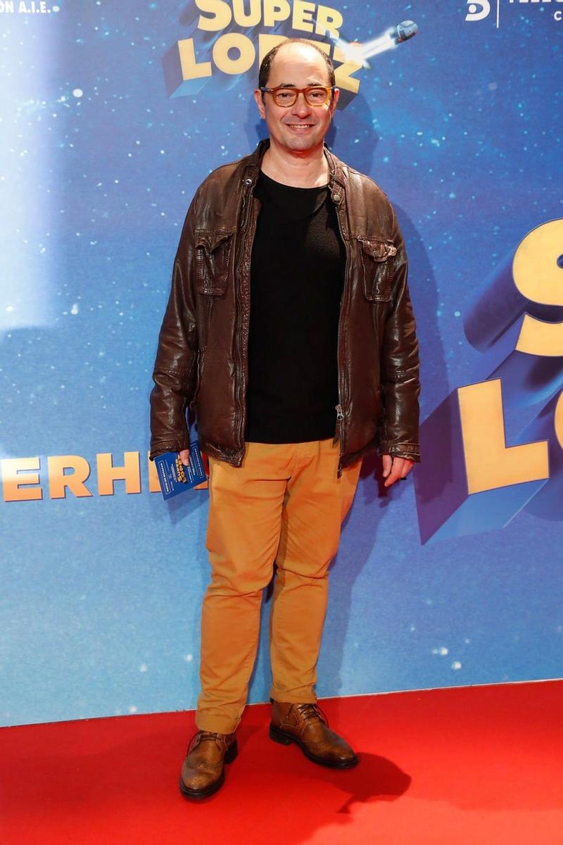 Jordi Sánchez en el preestreno de 'Superlópez'