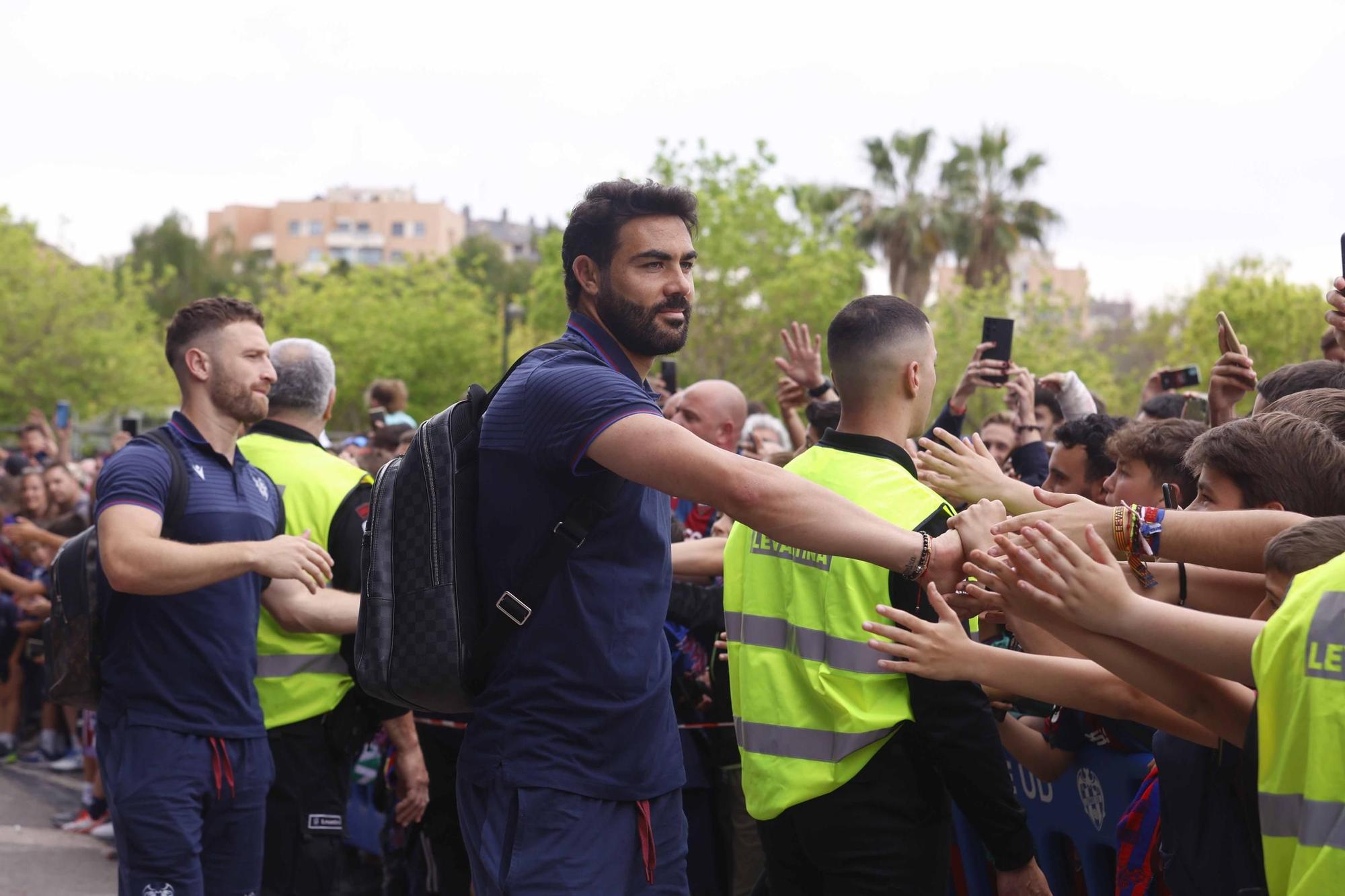 Así fue la emocionante recepción al Levante UD