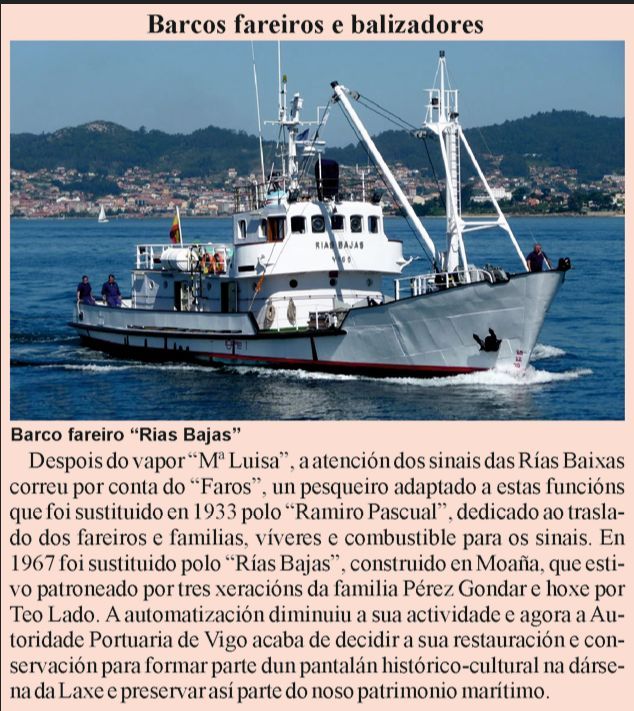 Barcos fareiros e balizadores