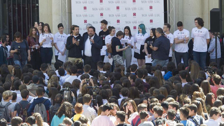 &#039;Nada Será Igual&#039; convierte Castelló en punto de apoyo contra el acoso escolar