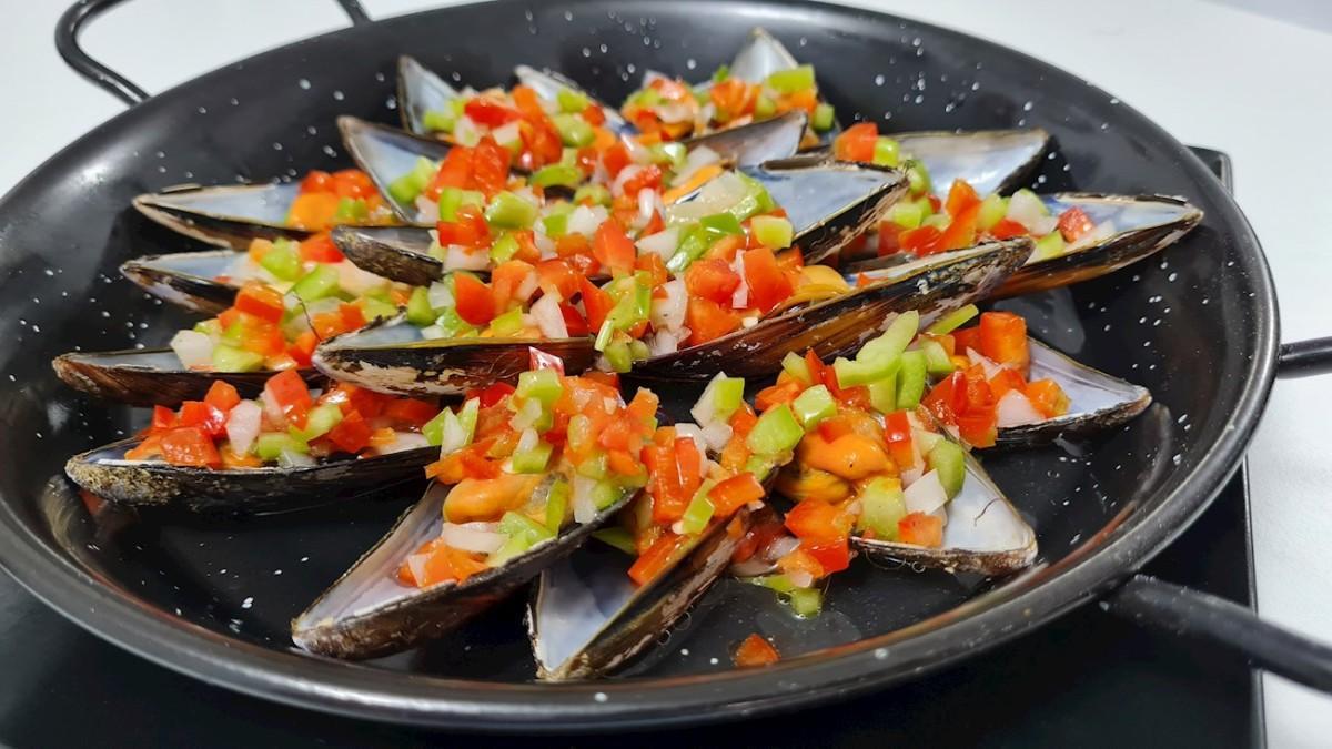 Mejillones a la vinagreta