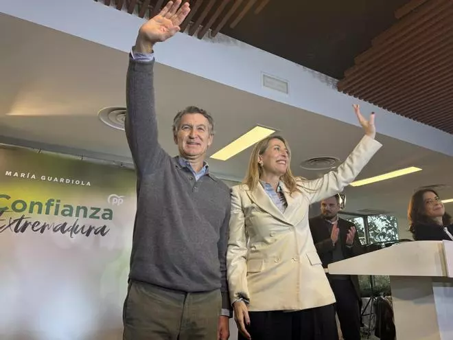 Fotogalería | Feijóo se pasea por Don Benito