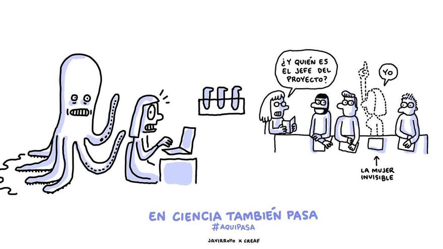 ‘En ciencia también pasa’, la campaña que denuncia desigualdades de género en el ámbito científico