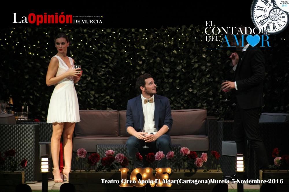 Obra de teatro "El contador del amor" en el Teatro