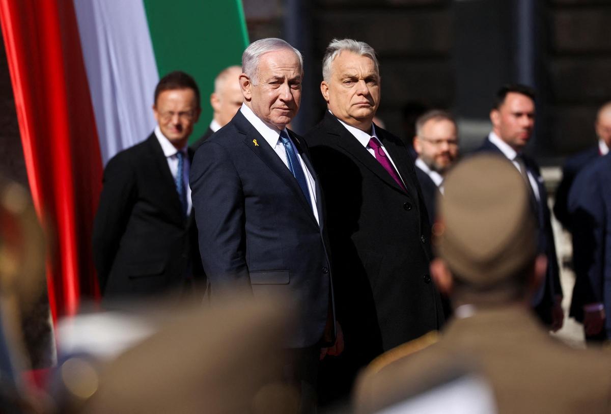 Orban recibe a Netanyahu en Budapest
