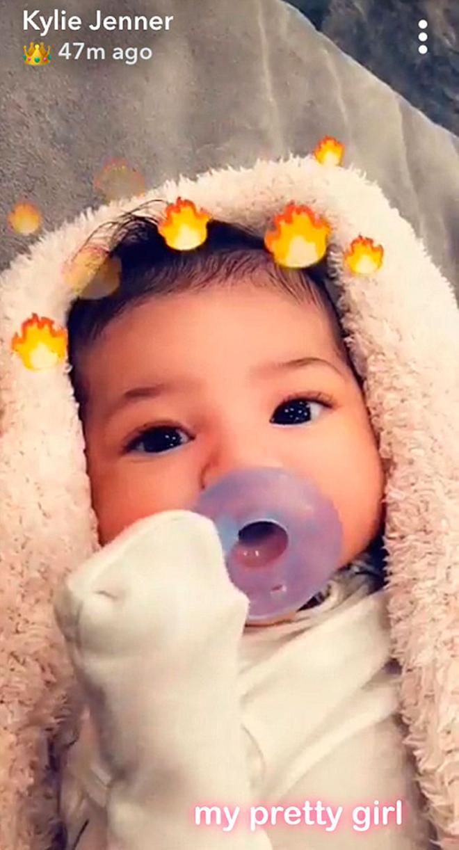 Stormi, la hija de Kylie Jenner y Travis Scott