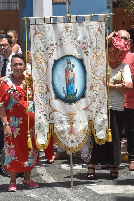 PROCESION VIRGEN DE LAS NIEVES. LOMO MAGULLO