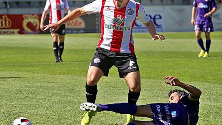 David Alvarez, en el partido del sábado contra el Cristo Atlético.