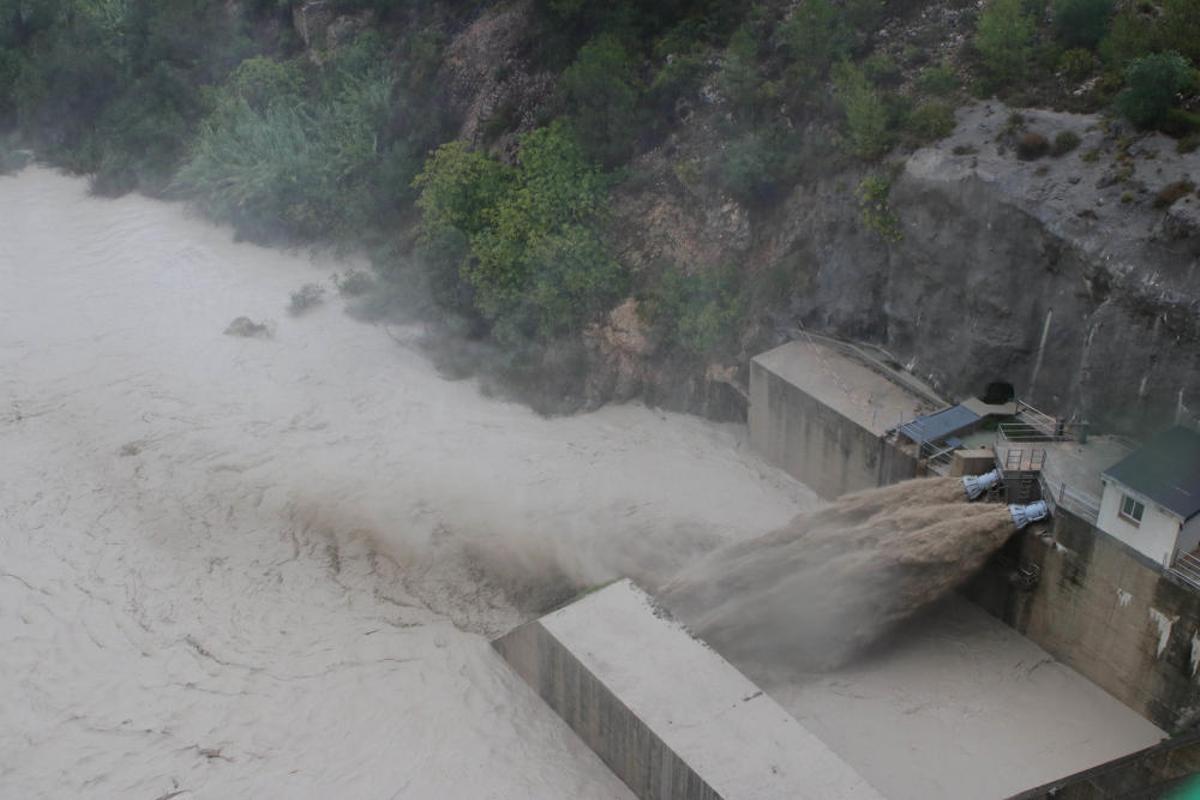 Destrozos en El Comtat por el temporal