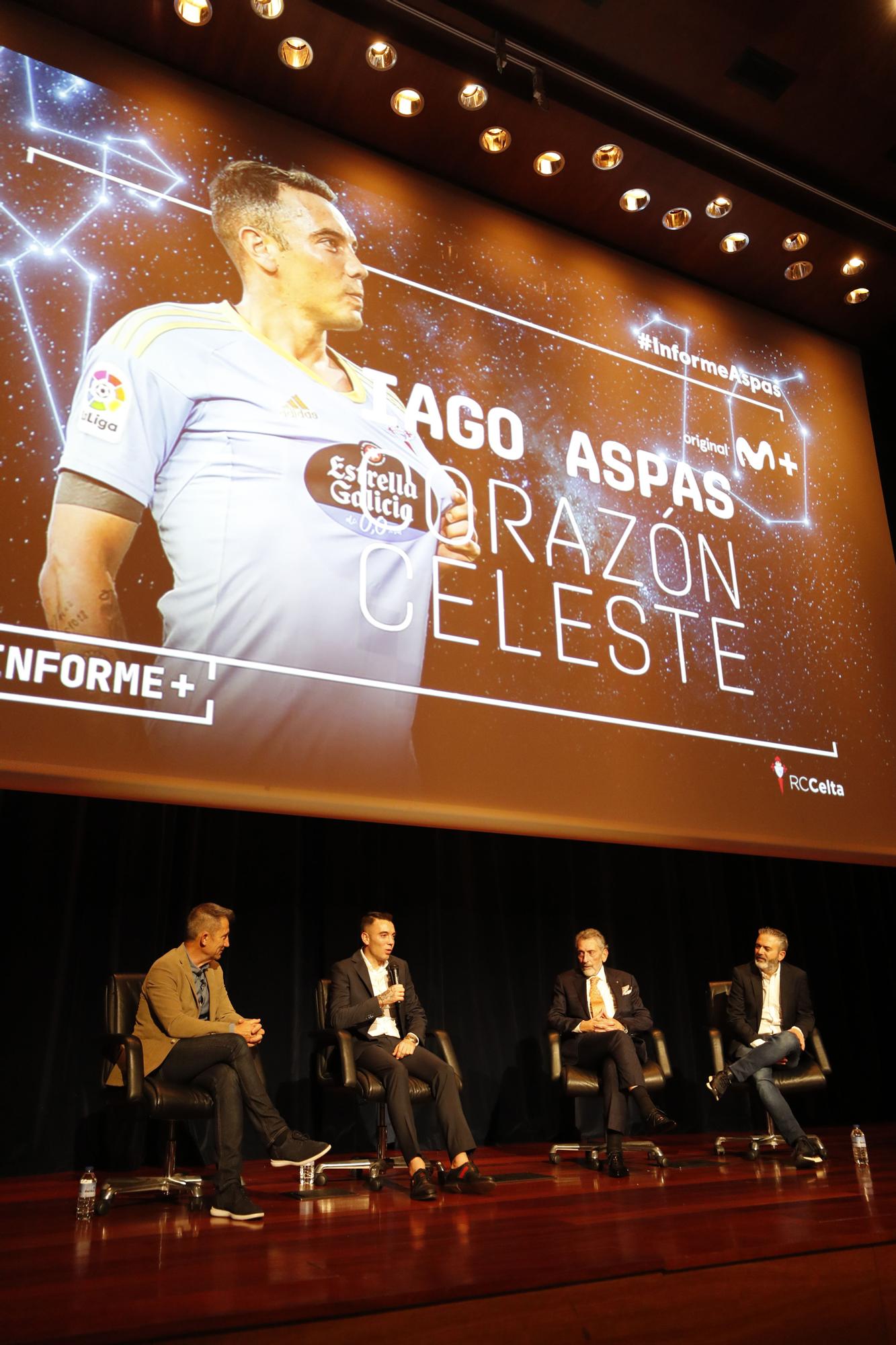 La 'premiere' de "Iago Aspas, corazón celeste", en imágenes