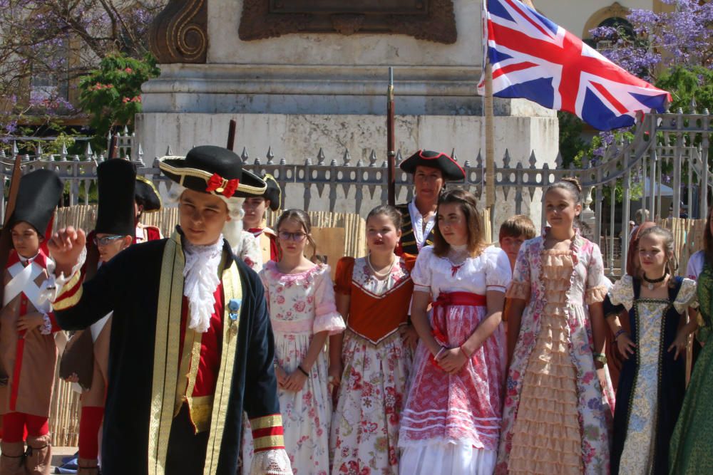 Representación de 'La Toma de Pensacola' en la Merced