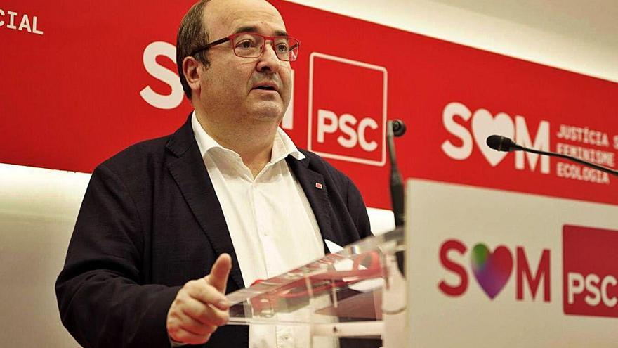 El primer secretari del PSC, Miquel Iceta