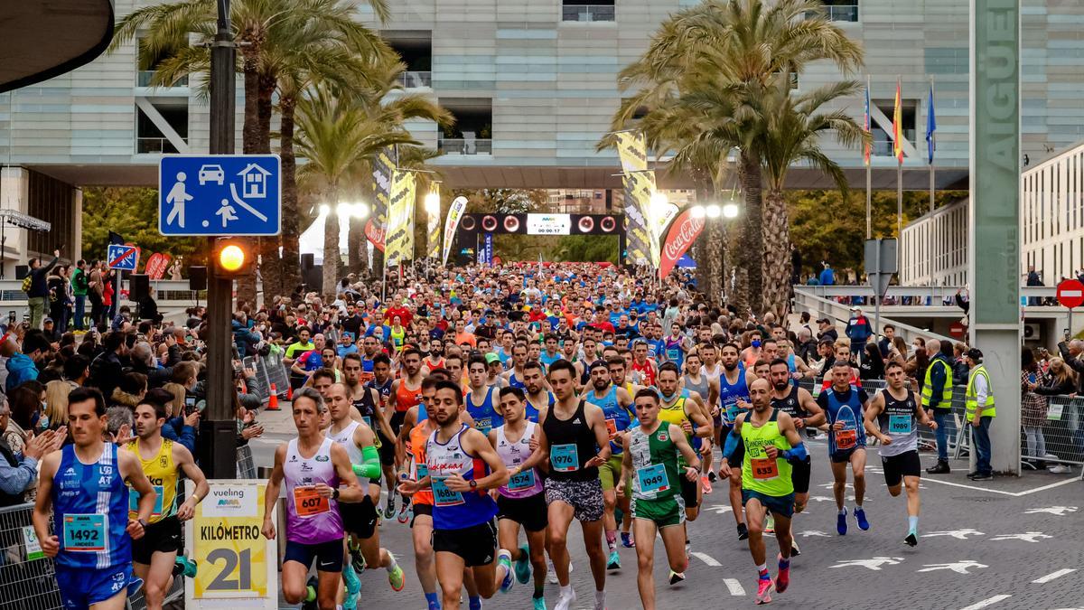 Restan ocho meses para la celebración de Benidorm Half 2023 y las inscripciones marchan a buen ritmo.