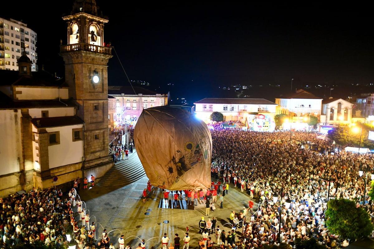 Betanzos se rinde a su globo Betanzos se rinde a su globo