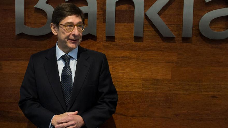 José Ignacio Goirigolzarri, presidente de Bankia.