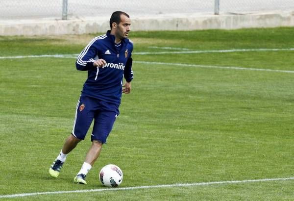 Imágenes del entrenamiento del Real Zaragoza