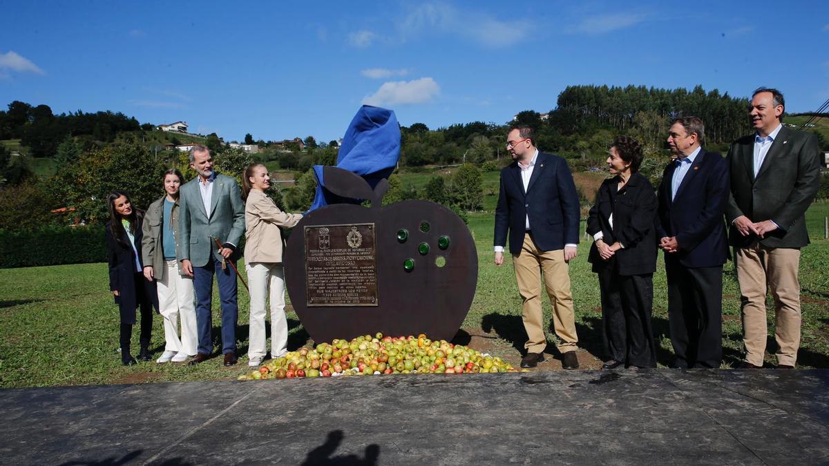 La Familia Real visita Arroes, Peón y Candanal, Pueblo Ejemplar 2023