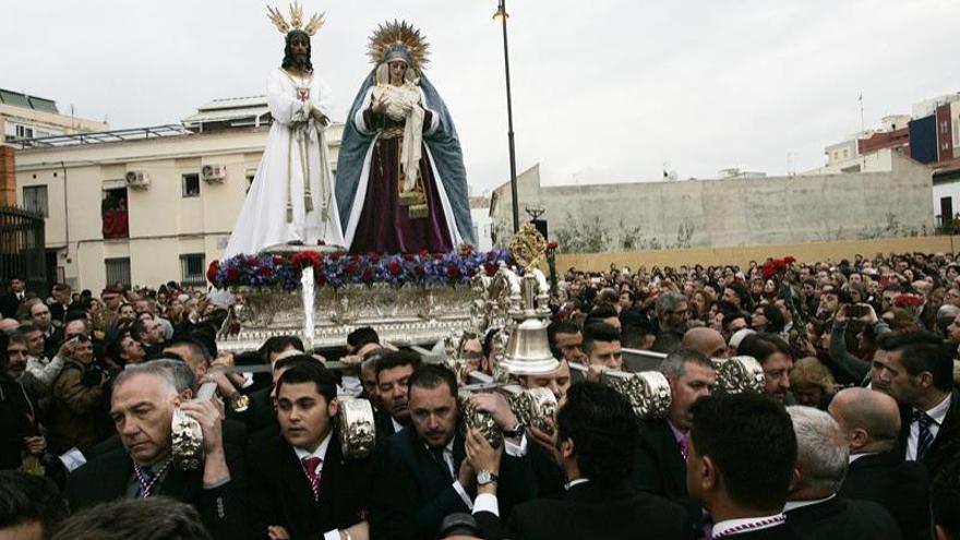 Traslado del Cautivo el Sábado de Pasión tras la Misa del Alba.