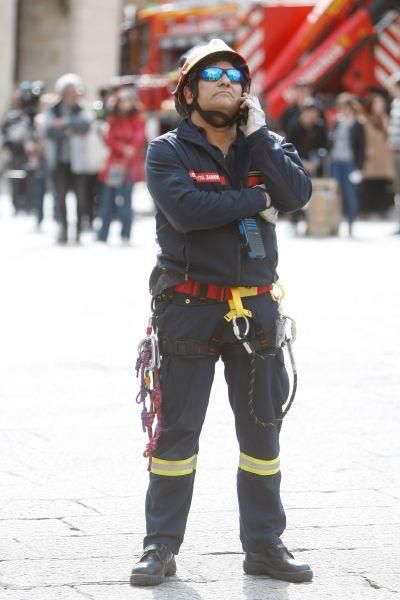 Simulacro de Bomberos.