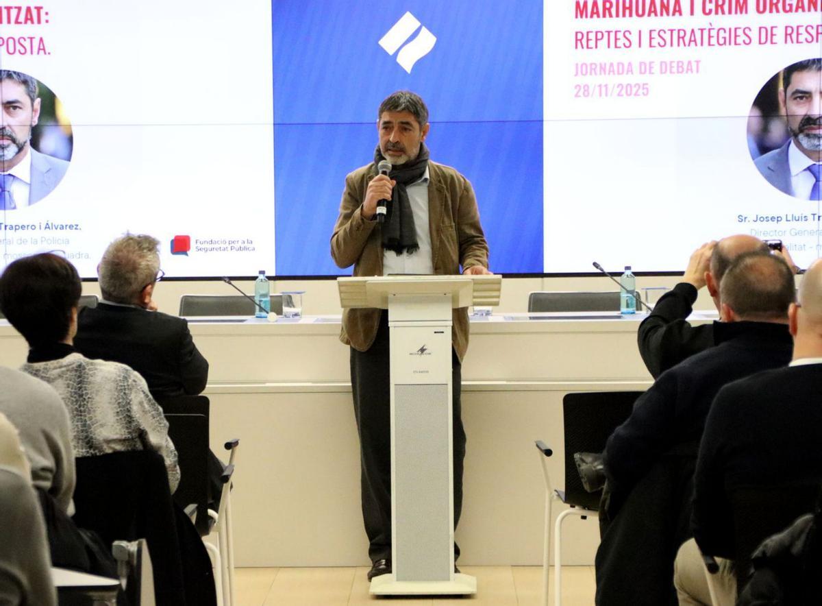 Trapero alerta que la marihuana amenaça la seguretat a Catalunya