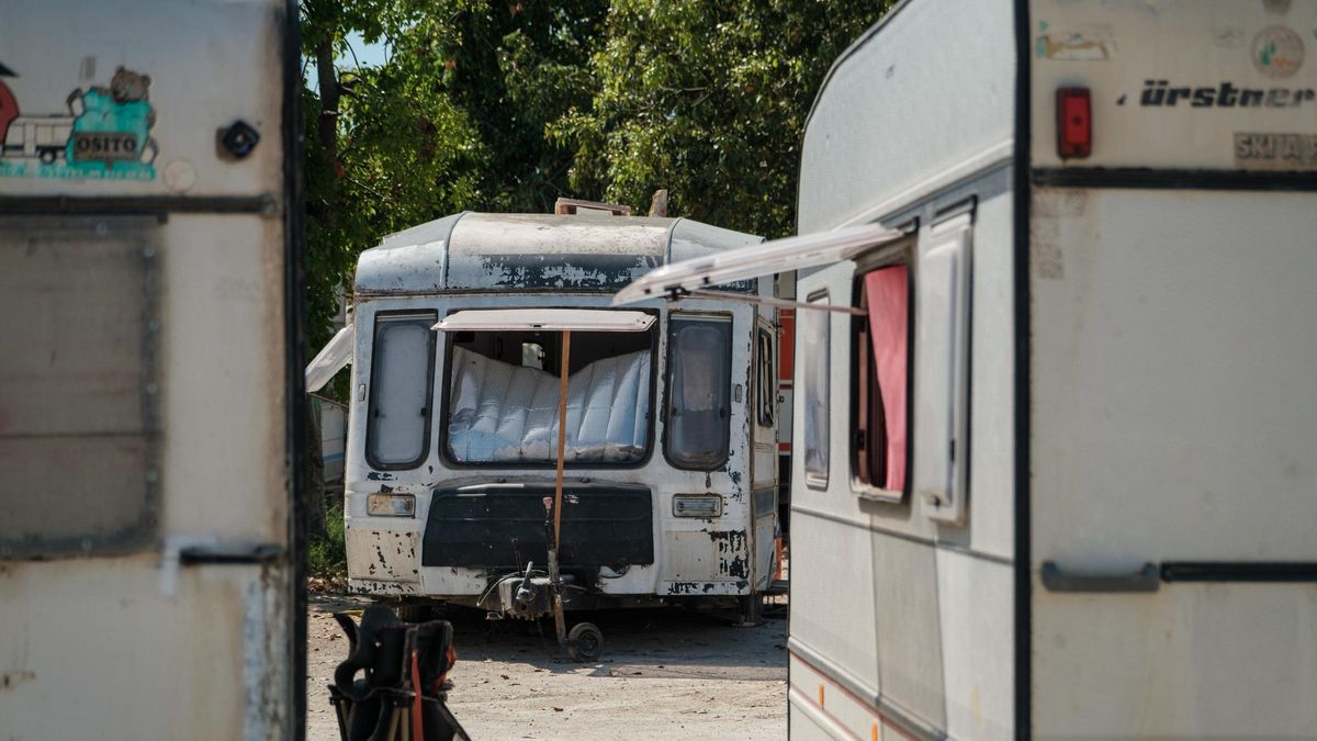 Asentamiento de caravanas en es Gorg