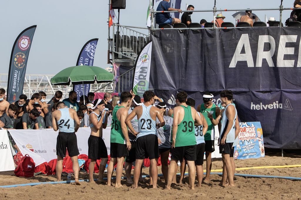 Campeonato de balonmano playa en La Manga