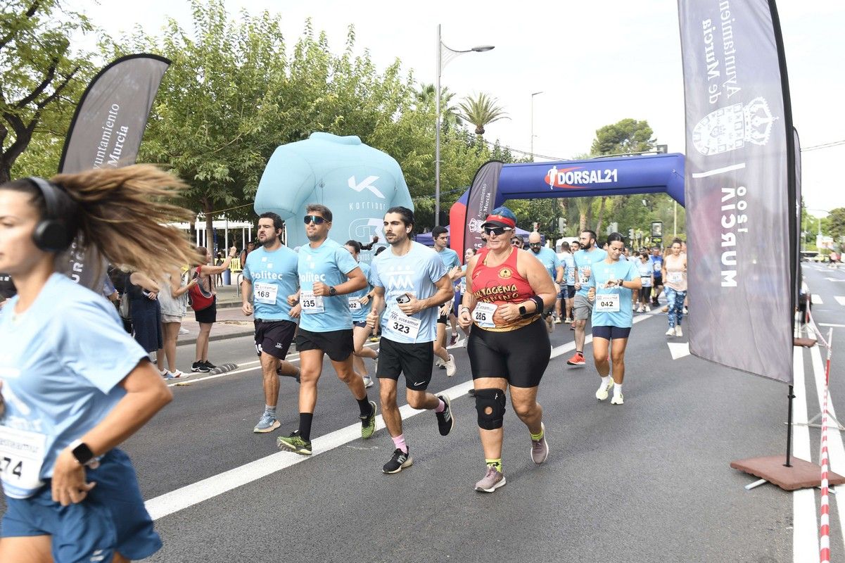 La carrera y marcha Solidaria Asteamur, en imágenes