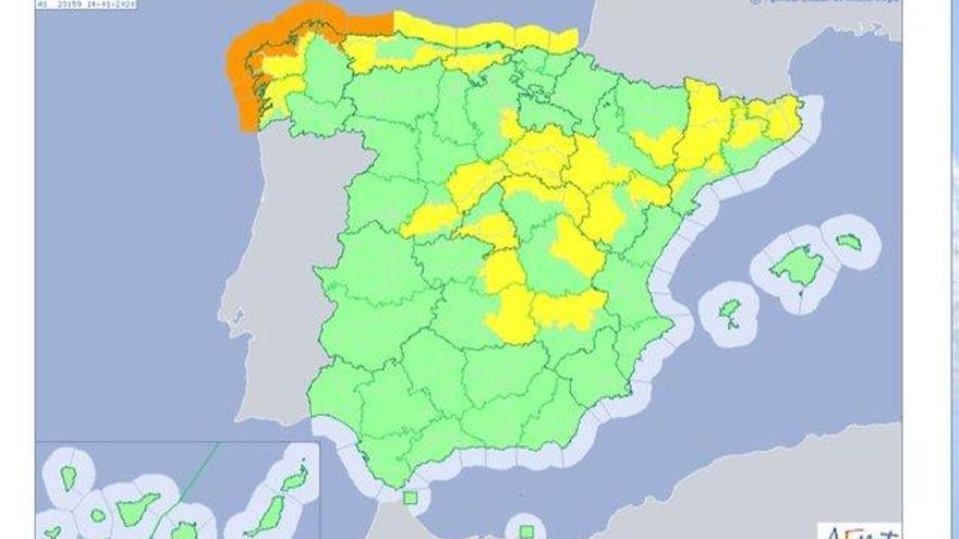 Aemet: Pronóstico del tiempo en toda España para este viernes