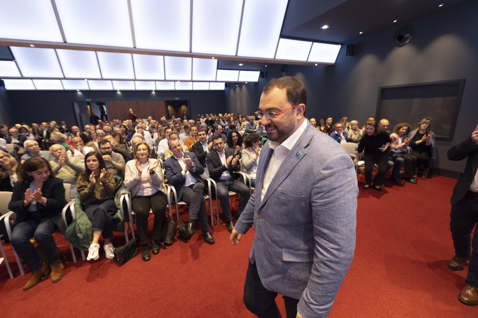 EN IMÁGENES: Así fue la participación de Adrián Barbón en los encuentros electorales que organiza LA NUEVA ESPAÑA