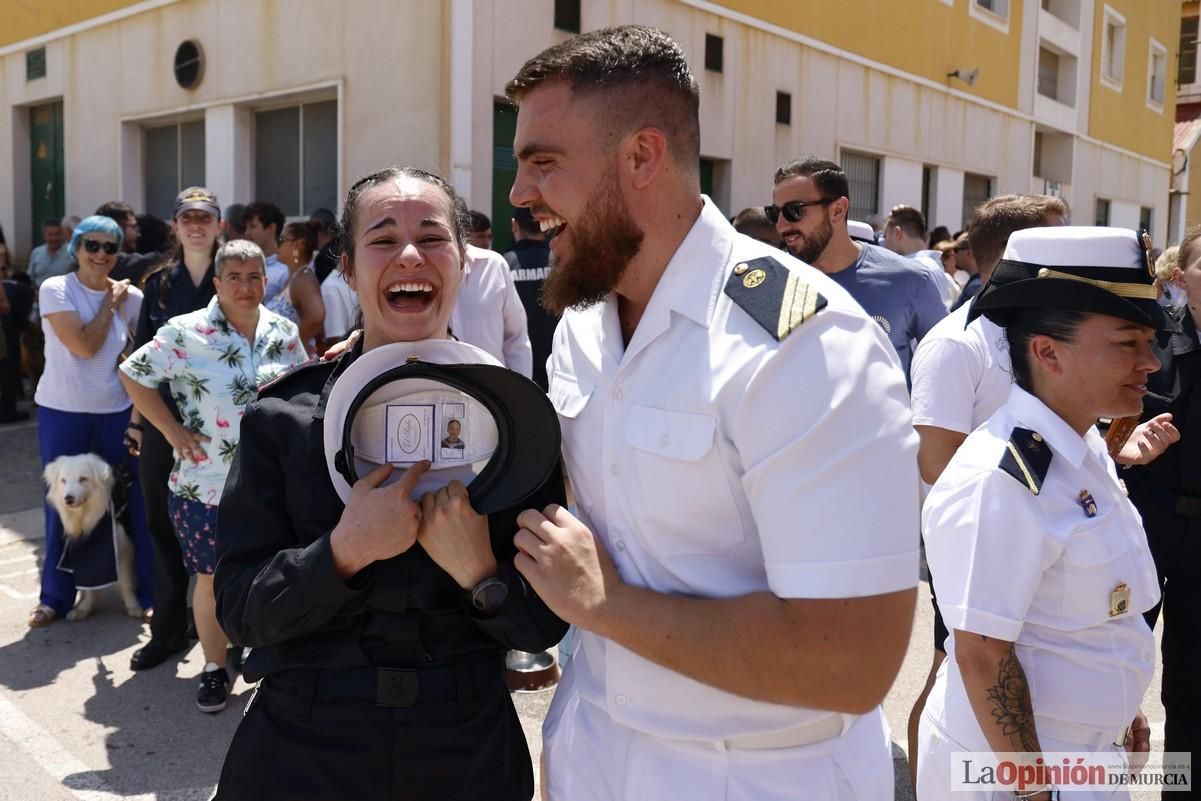 La llegada del buque Hespérides al Puerto de Cartagena, en imágenes