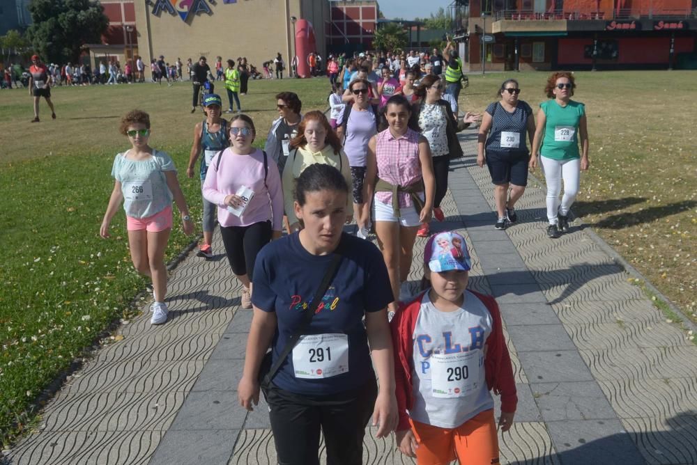 Carrera solidaria Ladesol en Vilagarcía de Arousa