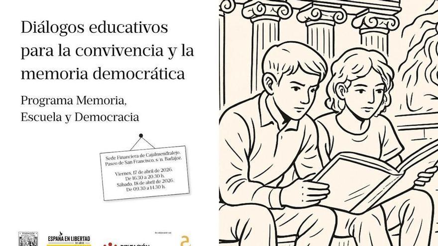 La diputación impulsa los ‘Diálogos educativos para la convivencia y la memoria democrática’