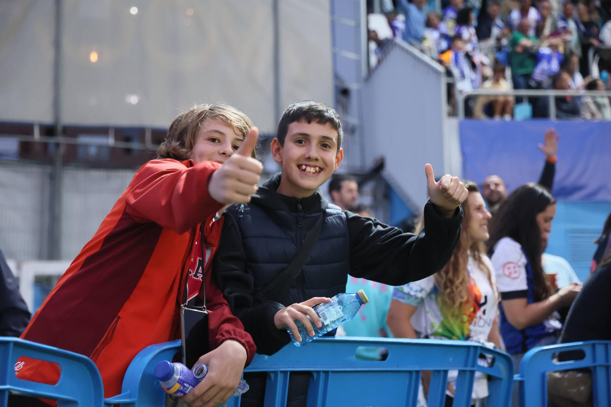 EN IMÁGENES: La final por el ascenso entre Avilés y Rayo Majadahonda vivida en el Suárez Puerta