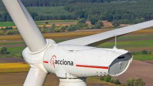 Archivo - Aerogenerador de Acciona Windpower