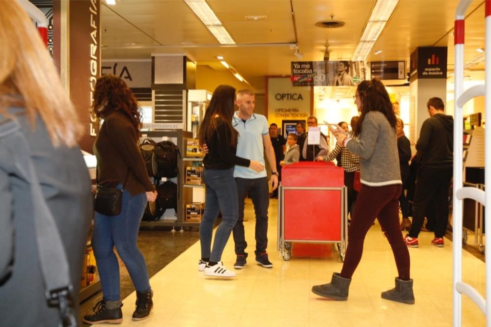 Escaparate para los campeones de Fútbol Sala