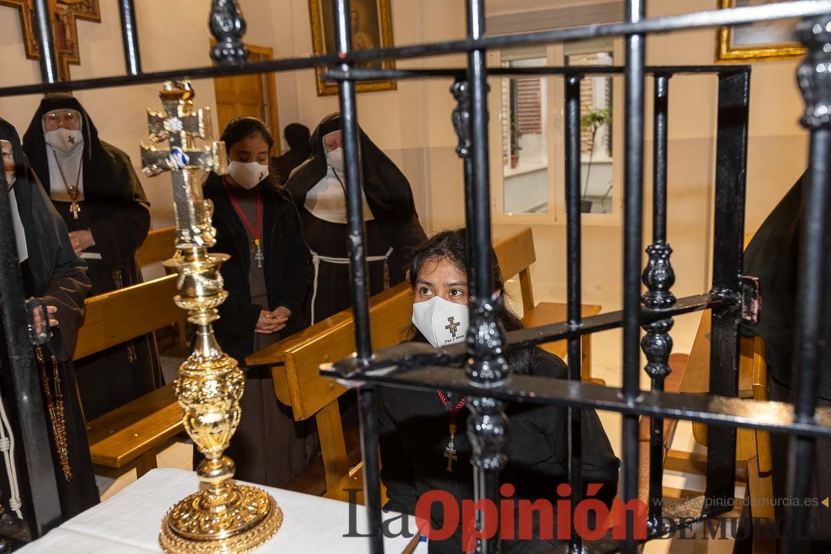 Cruz de impedidos en las Fiestas de Caravaca