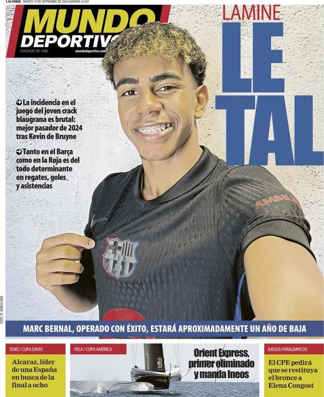 Las portadas de los periódicos deportivos de hoy, martes 10 de septiembre