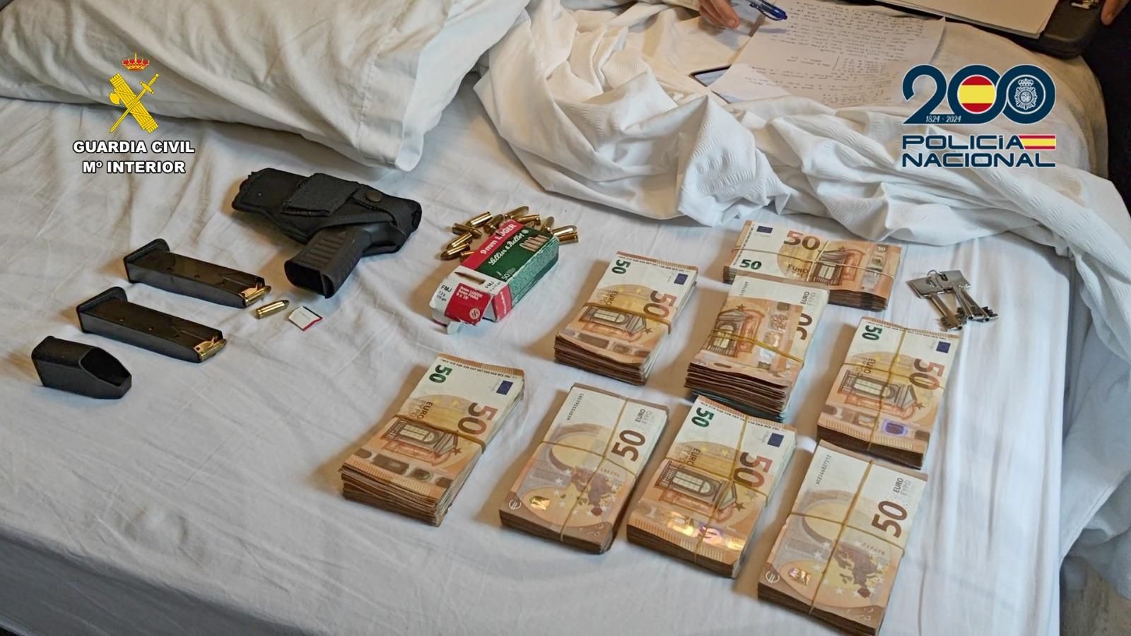 Robaron 600.000 euros en menos de un año en 13 bancos de 10 provincias: la banda cae en la Vega Baja y Madrid