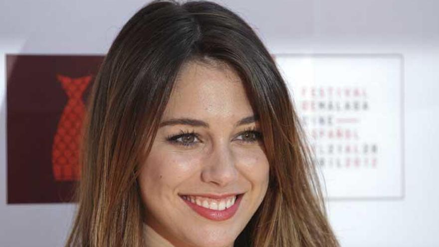 La actriz Blanca Suárez, radiante.