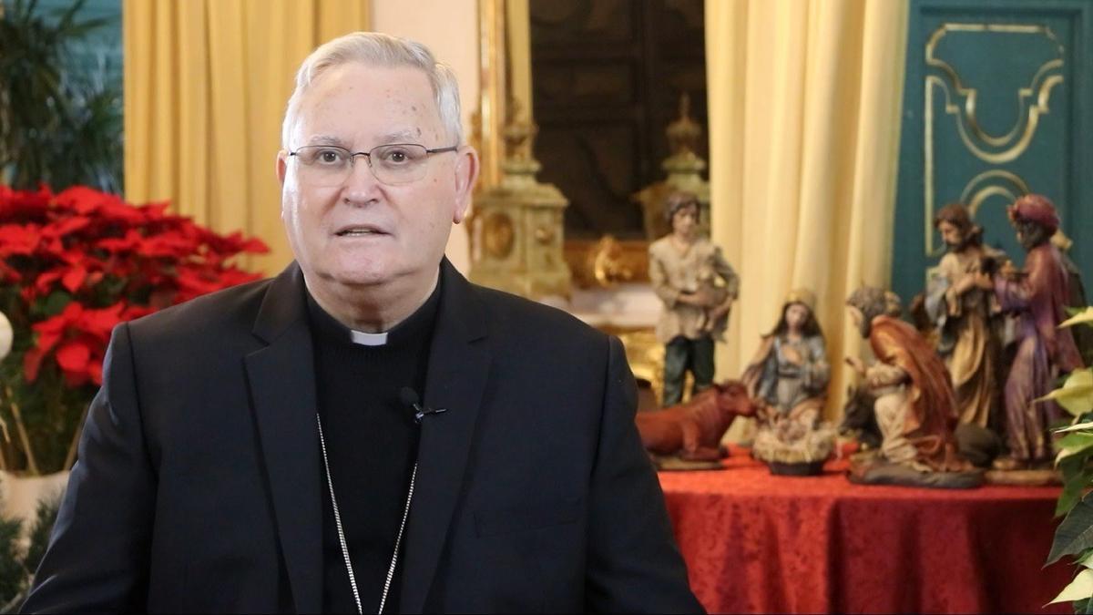 El obispo Lorca Planes en su tradicional mensaje navideño