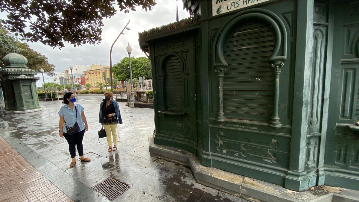 Kioscos de la plaza de Las Ranas