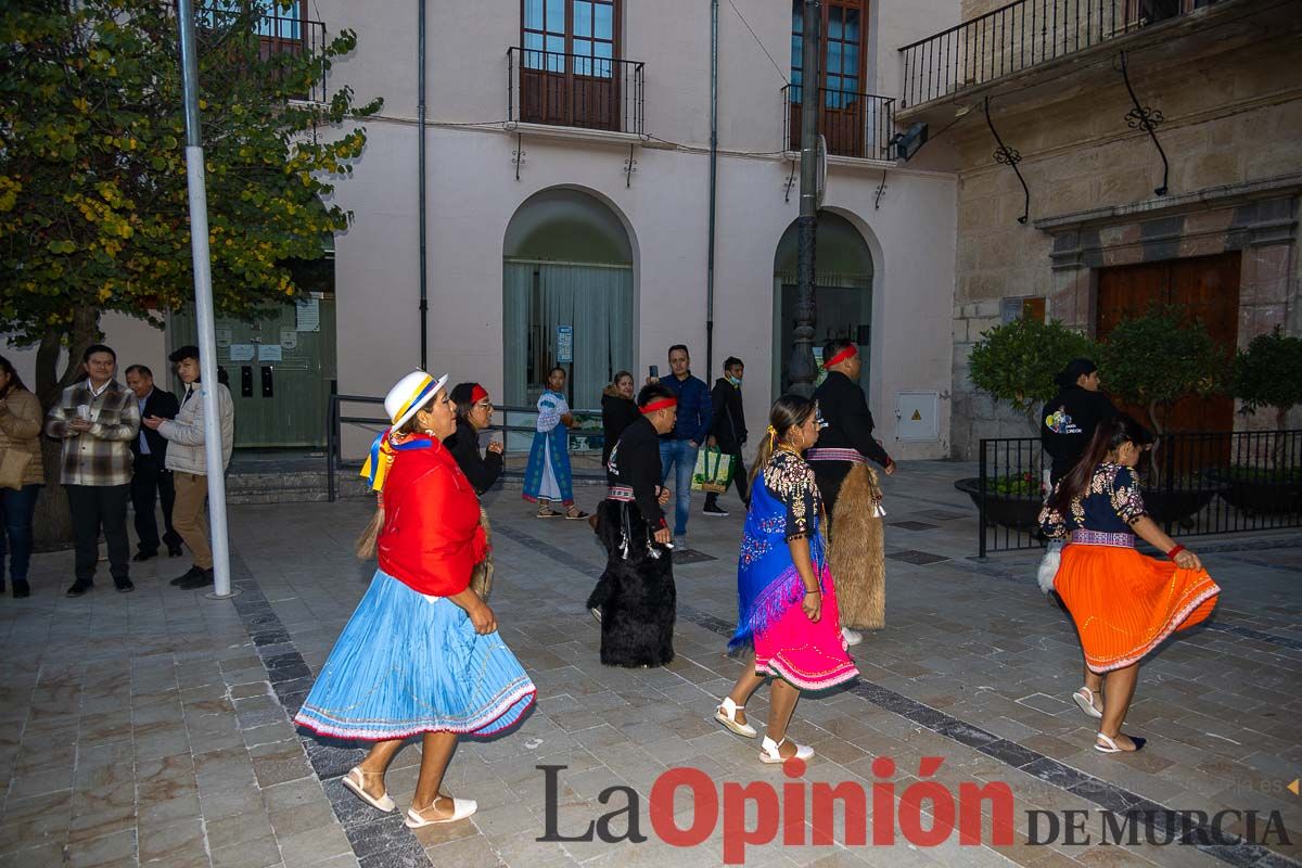 La comunidad ecuatoriana en Caravaca celebra la Virgen de ‘El Quinche’