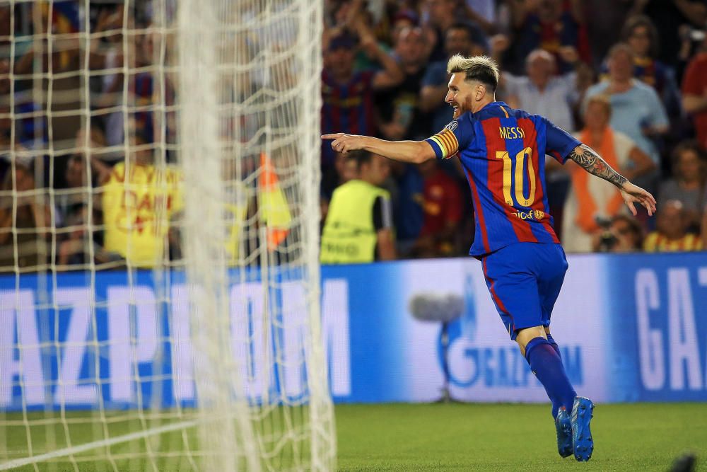 El Barça goleja el Celtic al Camp Nou