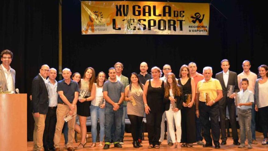 Benetússer premia a sus mejores deportistas de la temporada