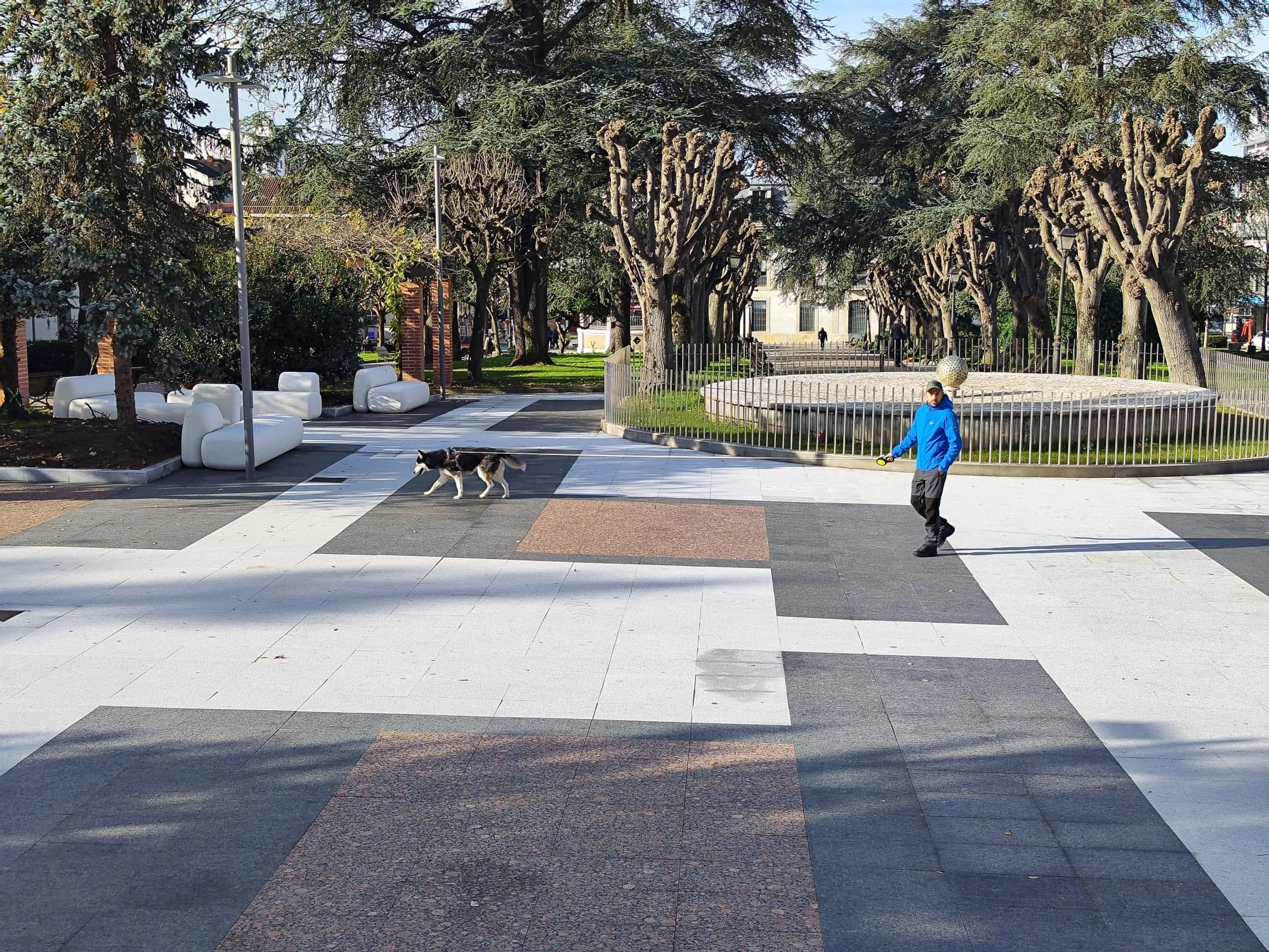 En imágenes, el parque Alfonso X tras la renovación