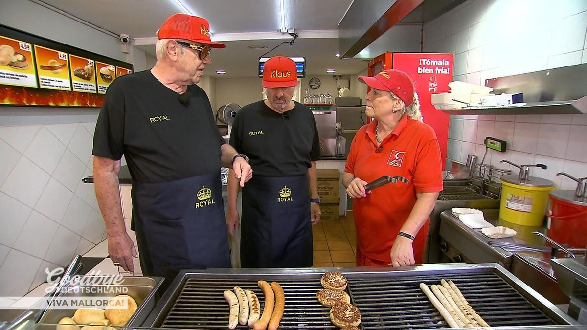 Sollen sich am Grill probieren: Klaus und Heinz.